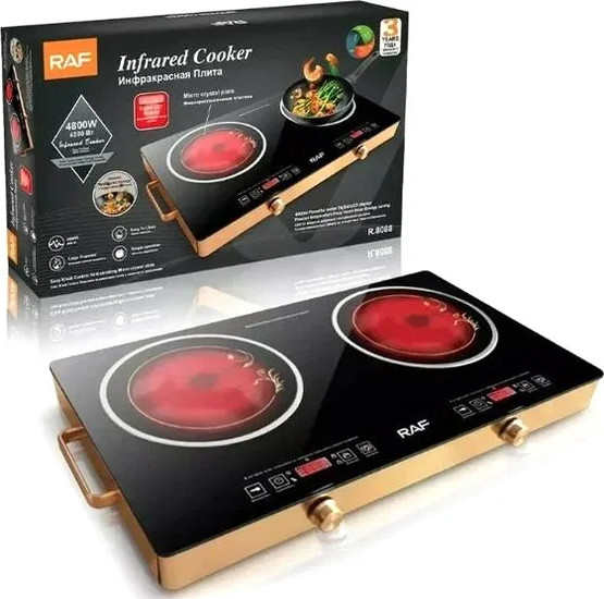 Электрическая настольная плита RAF R.8088