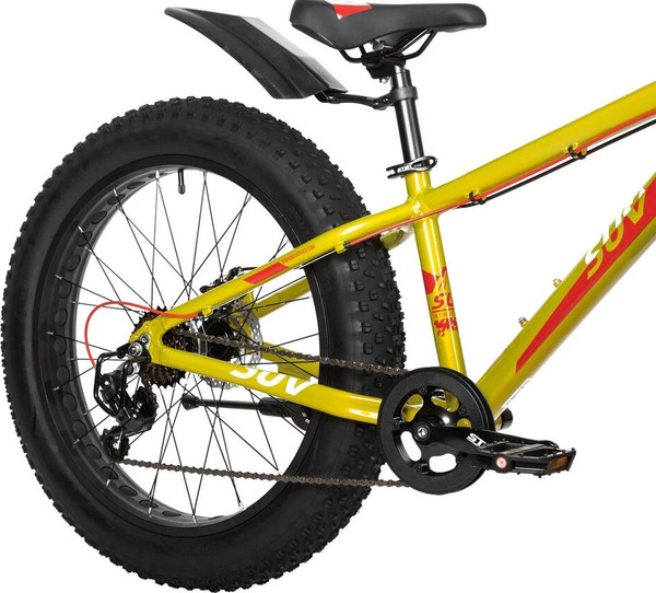 Велосипед Novatrack Fatbike 24 / 24AHD.SUV.13GN22