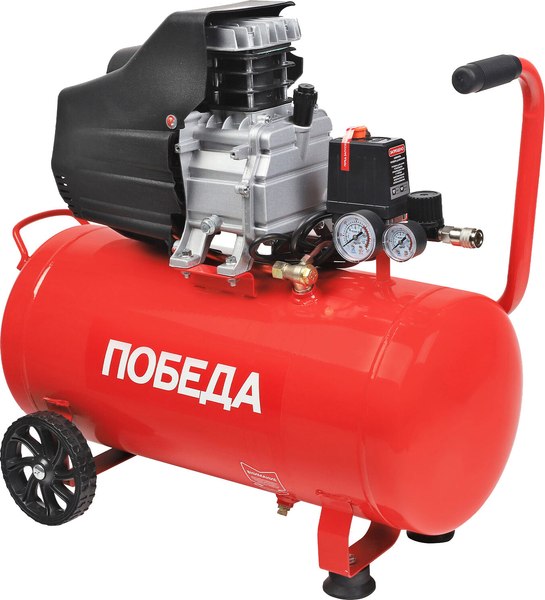 Воздушный компрессор Победа KM 50-250 - фото