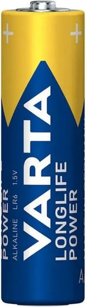 Комплект батареек Varta Longlife Power High Energy LR6 AA / 04906121418