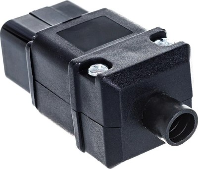 Вилка штепсельная Lanmaster LAN-IEC-320-C20