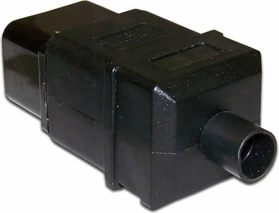 Вилка штепсельная Lanmaster LAN-IEC-320-C20