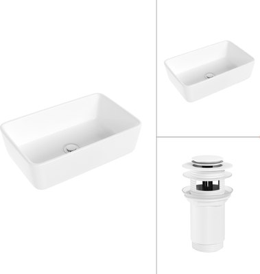 Умывальник Lauter 21674A + клапан 21190W - фото