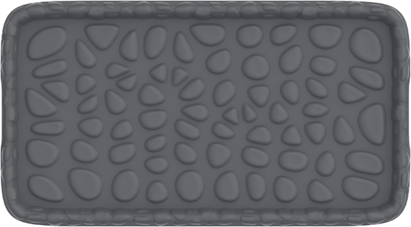 Поддон для обуви Альт-Пласт Камни АП 360 / 108227