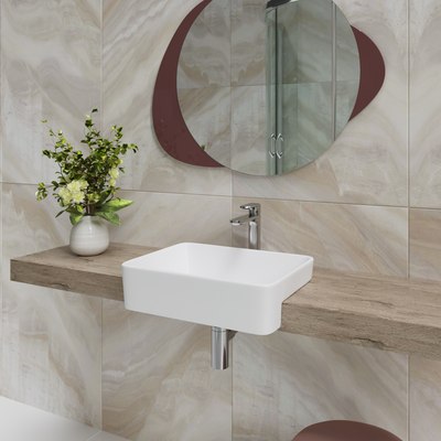 Умывальник Lauter 21675 + клапан 21190CH