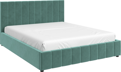 Полуторная кровать Bravo Мебель Нельсон Вертикаль 140x200 с ПМ Стандарт 4 вариант - фото