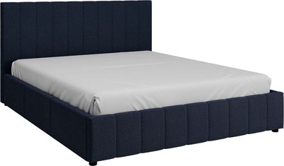 Двуспальная кровать Bravo Мебель Нельсон Вертикаль 160x200 без ПМ Стандарт 6 вариант - фото