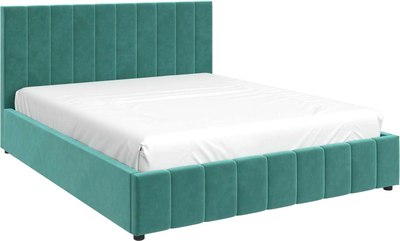 Двуспальная кровать Bravo Мебель Нельсон Вертикаль 180x200 без ПМ Стандарт 4 вариант - фото