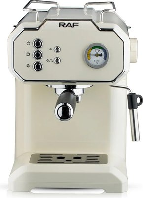 Кофеварка эспрессо RAF R.104 (белый)
