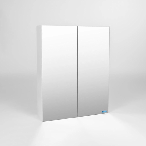 Шкаф с зеркалом для ванной Viant Рим 50 / VRIM50-ZSH