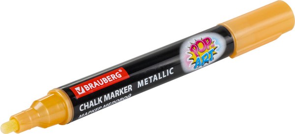 Маркер меловой Brauberg Pop-Art / 152485