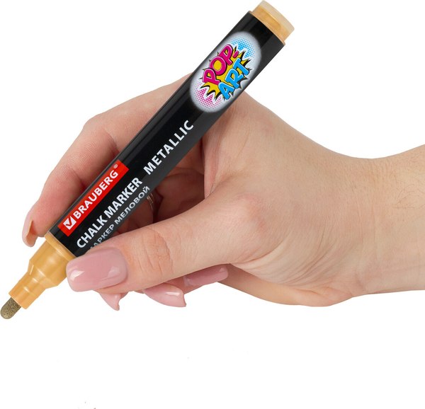 Маркер меловой Brauberg Pop-Art / 152485