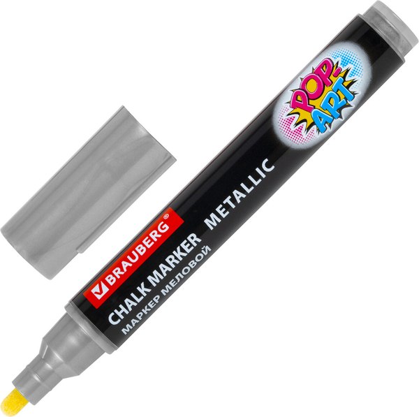Маркер меловой Brauberg Pop-Art / 152486