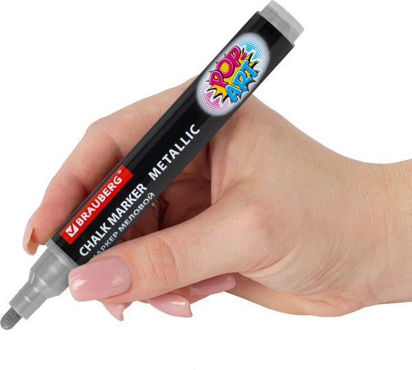 Маркер меловой Brauberg Pop-Art / 152486