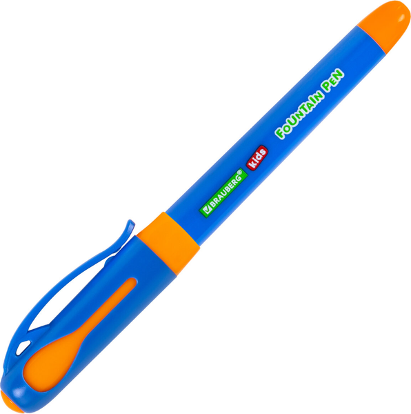 Ручка перьевая Brauberg Kids. Со сменными картриджами / 143955