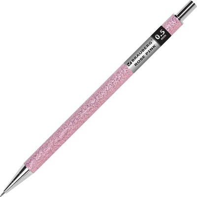 Механический карандаш Brauberg Rose Pink. С набором грифелей / 181971