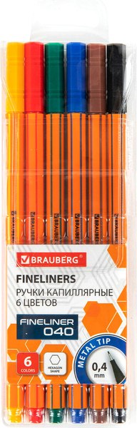 Набор капиллярных ручек Brauberg 144141 - фото