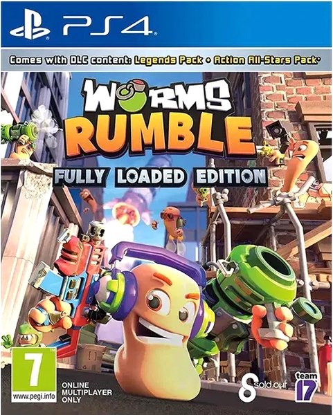 Игра для игровой консоли PlayStation 4 Worms Rumble: Fully Loaded Edition - фото