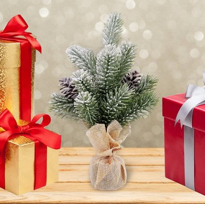 Елка декоративная Золотая сказка Заснеженная с шишками / 592010