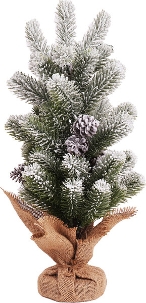 Ель искусственная Золотая сказка Заснеженная с шишками / 592011 - фото