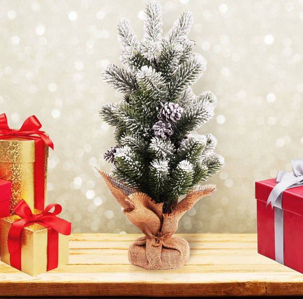 Ель искусственная Золотая сказка Заснеженная с шишками / 592011