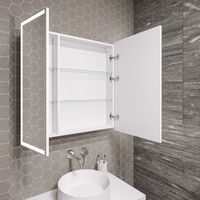 Шкаф с зеркалом для ванной Grossman Меркадо-70 / 207008