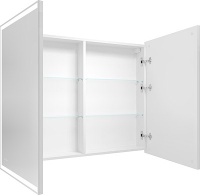 Шкаф с зеркалом для ванной Grossman Меркадо-90 / 209003