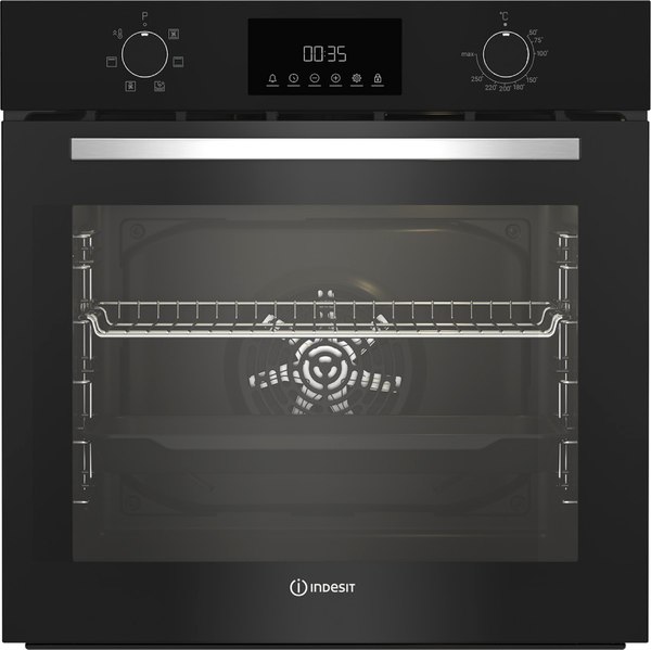 Электрический духовой шкаф Indesit IFE 3644 J BL - фото