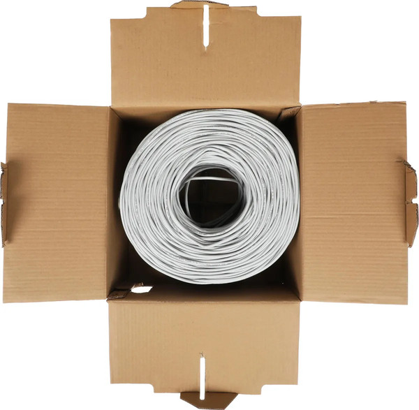 Кабель KingPrice KP-UTP-C5E-0.4MM-CCA-305M