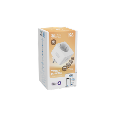 Умная розетка Gauss SP-10A EU Wi-Fi / 5510122