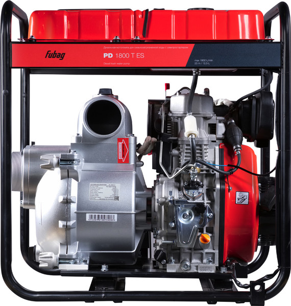 Мотопомпа Fubag PD1800T ES