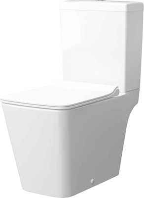 Унитаз напольный Керамин Тобаго R Slim МЛ 2-режим - фото