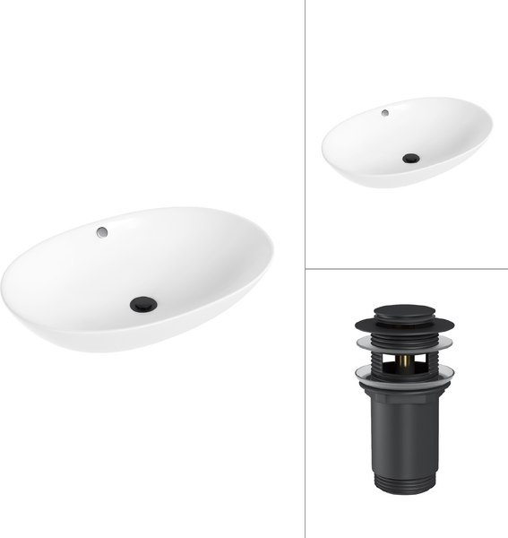 Умывальник Lauter 21709 + клапан 21190B - фото