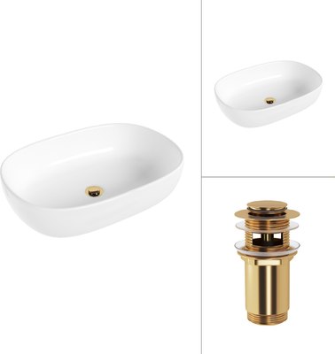 Умывальник Lauter 21836 + клапан 21190G - фото