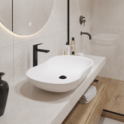 Умывальник Lauter 21570 + клапан 21190G + сифон 21635G