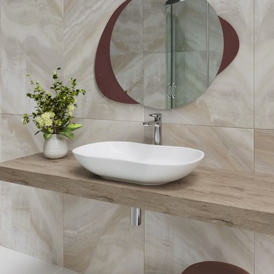 Умывальник Lauter 21570 + клапан 21190G + сифон 21635G