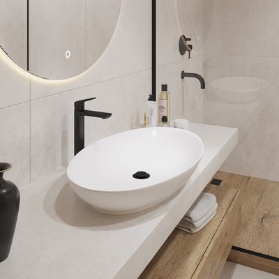 Умывальник Lauter 21571 + клапан 21190W + сифон 21635W