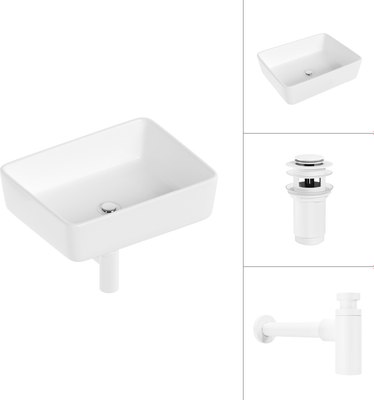 Умывальник Lauter 21674 + клапан 21190W + сифон 21635W - фото