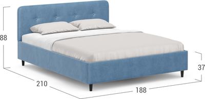 Двуспальная кровать Moon Family 1253 / К005464