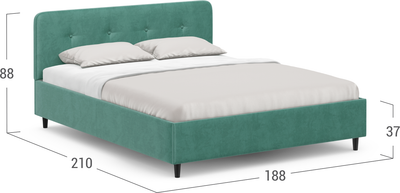 Двуспальная кровать Moon Family 1253 / К005514