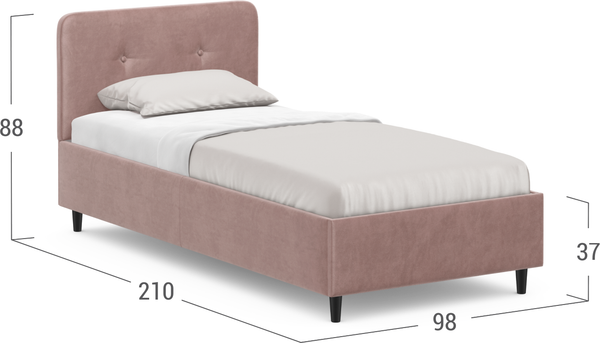 Односпальная кровать Moon Family 1253 / К005495