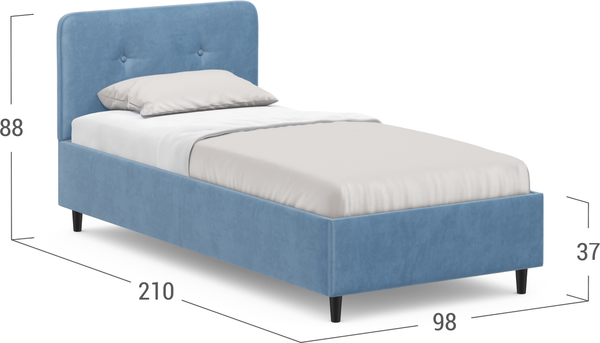 Односпальная кровать Moon Family 1253 / К005465