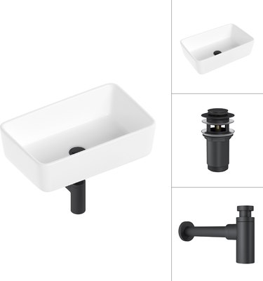 Умывальник Lauter 21674A + клапан 21190B + сифон 21635B - фото