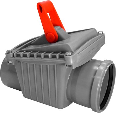 Обратный клапан для внутренней канализации Valfex 110мм / 26100110 - фото