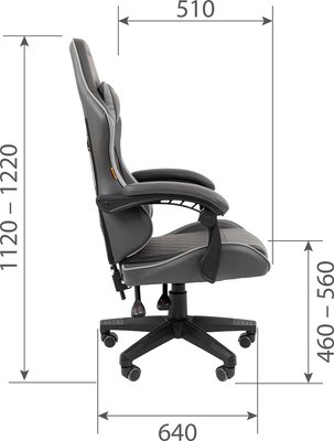 Кресло геймерское Chairman CH28