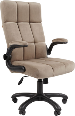 Кресло офисное Chairman Home 444 (Т-10 бежевый) - фото
