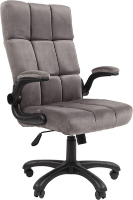 Кресло офисное Chairman Home 444 (Т-55 серый) - фото