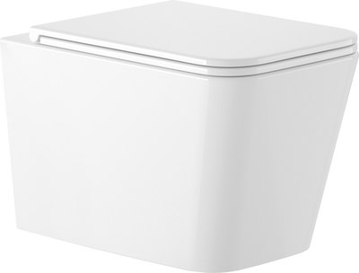 Унитаз подвесной с инсталляцией Saniteco KW-9004W + 497 + RD-CR