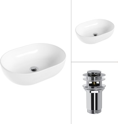 Умывальник Lauter 21836A + клапан 21190CH - фото