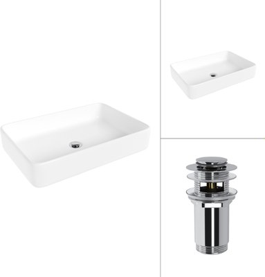 Умывальник Lauter 21842 + клапан 21190CH - фото